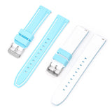All-match 20mm Mercury Moon Two-color Silicone Strap