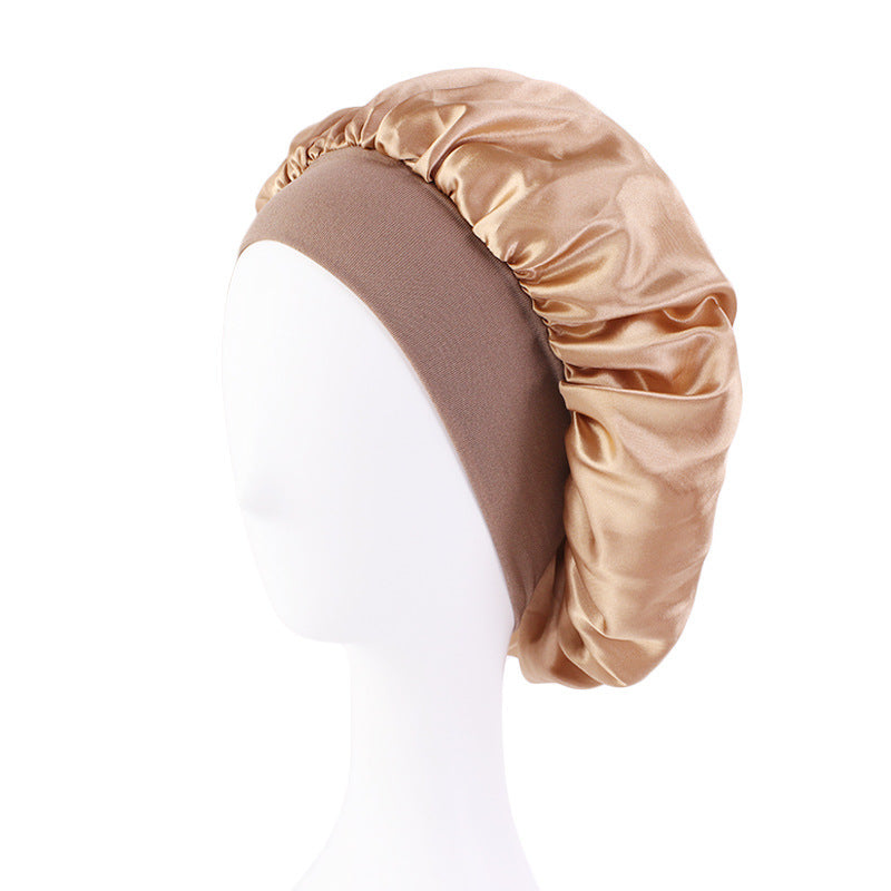 Hairband With Wide Edge Round Cap Tam-o'-shanter Beauty Salon