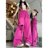 Summer Thin Dopamine Wear Hot Girl Straight Wide-leg Pants