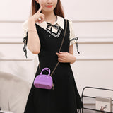 Korean Style Fashion Hollowed-out Jelly Shell Bag
