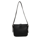 Fashion Large Capacity Shoulder Messenger Commuter Bucket Bag