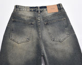American Retro Washed Jeans For Men