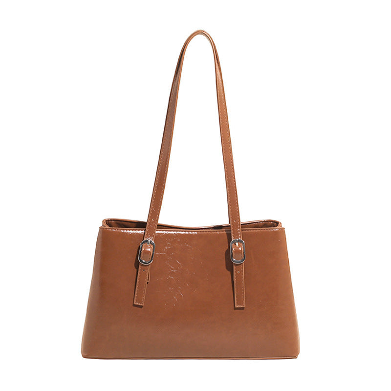 Fashion Retro Underarm Shoulder Bag Large Capacity Totes