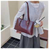 Fashion Retro Underarm Shoulder Bag Large Capacity Totes