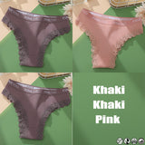 Ladies Briefs High Slit Lace Panties