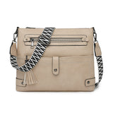 Retro Washed Leather Shoulder Messenger Bag