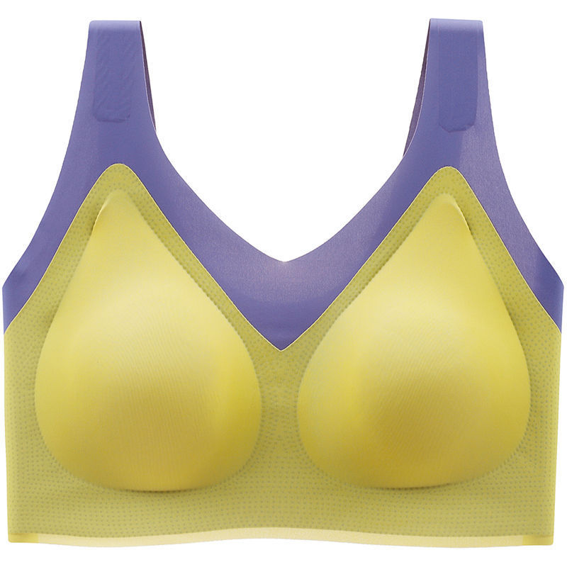 Unwired Push Up Ladies Sports Tank Top Glossy Bra