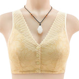 New Lace Front Buckle Underwear Ladies Soft Cotton Insertable Vest