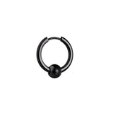 Men And Women Stainless Steel Ear Ring Round Ring Earrings