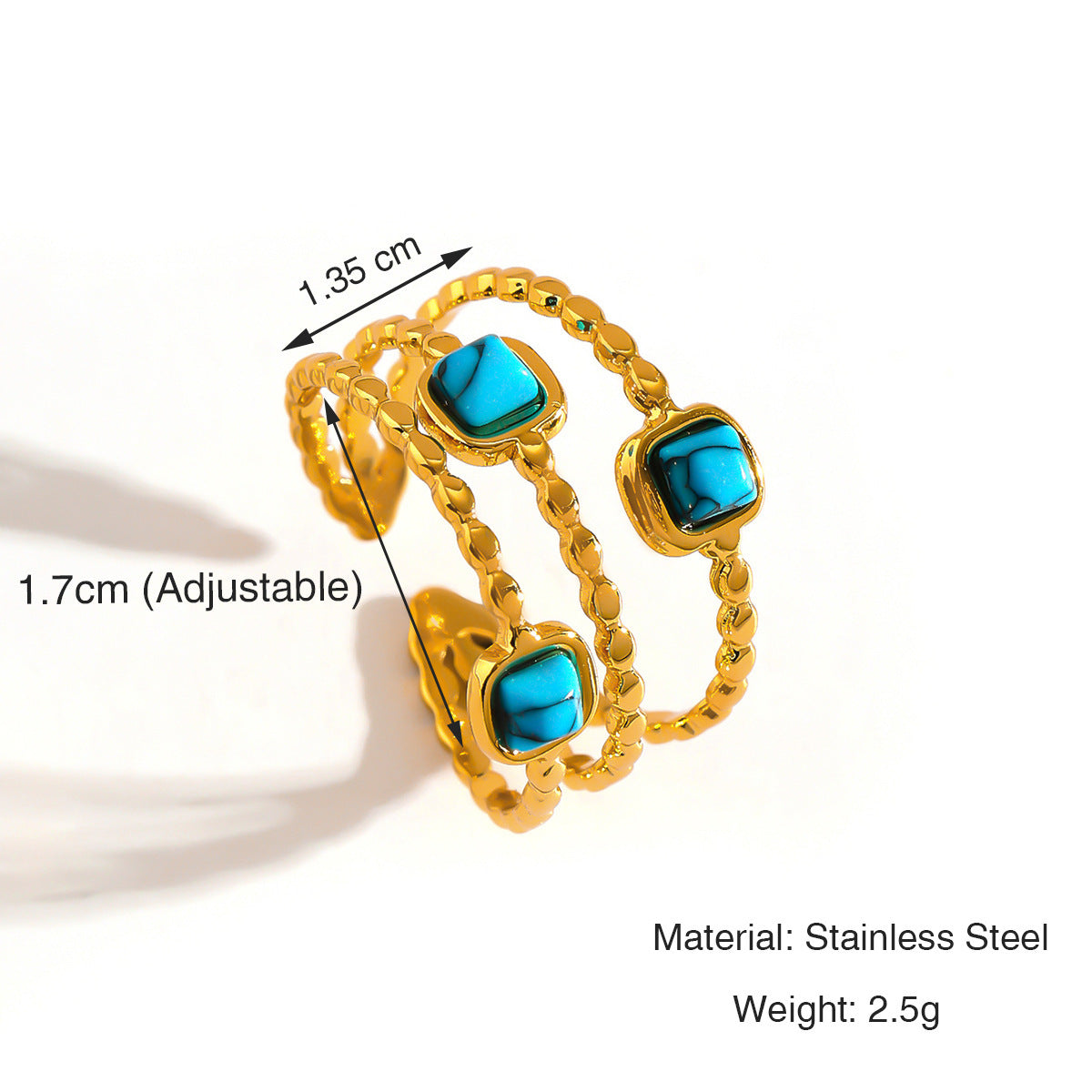 Simple Fashion Stainless Steel Ring For Women