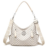 Retro Simple Printed Shoulder Messenger Bag