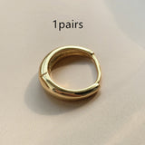 Women's Retro Minimalist Design Water Drop Earrings