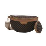 European And American Style Portable Crossbody Personality Retro Printing