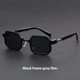 Retro Polygon Exquisite Sun Glasses Women