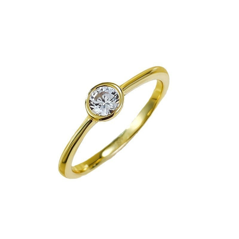 Minimalist Ins Style Daily Simple All-Match Ring