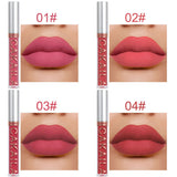 Pack Of 10 Matte Nonstick Cup Waterproof Lip Gloss