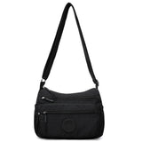 Trendy Water-repellent Nylon Crossbody Cloth Bag