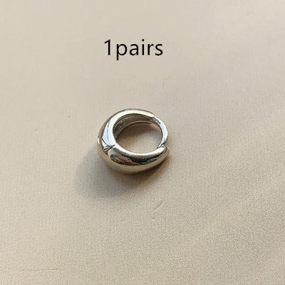 Women's Retro Minimalist Design Water Drop Earrings