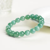 Natural Green Blue Crystal Bracelet Two-tone Symbiosis