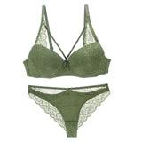 Women's Lace Bra Panties Set