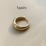 Women's Retro Minimalist Design Water Drop Earrings