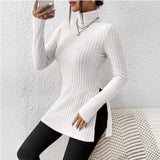 Women's Turtleneck Pullover Clothing Sweater