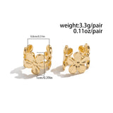 Beach Vacation Style Starfish Scallop Eardrops Earrings