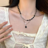 Summer High-end Design Niche Pendant Collarbone Chain