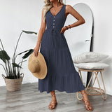Women's Fashion Individual Casual Stitching Dress