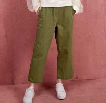 The Childish Jean in Green