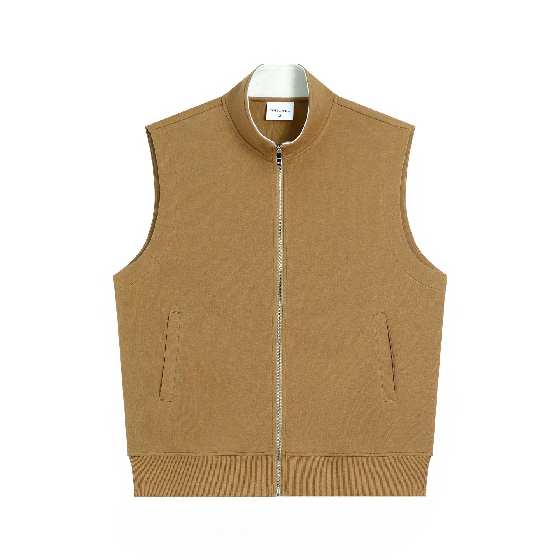 380g Tide Cotton Composite Casual Vest Men