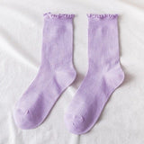 Socks with wood ears