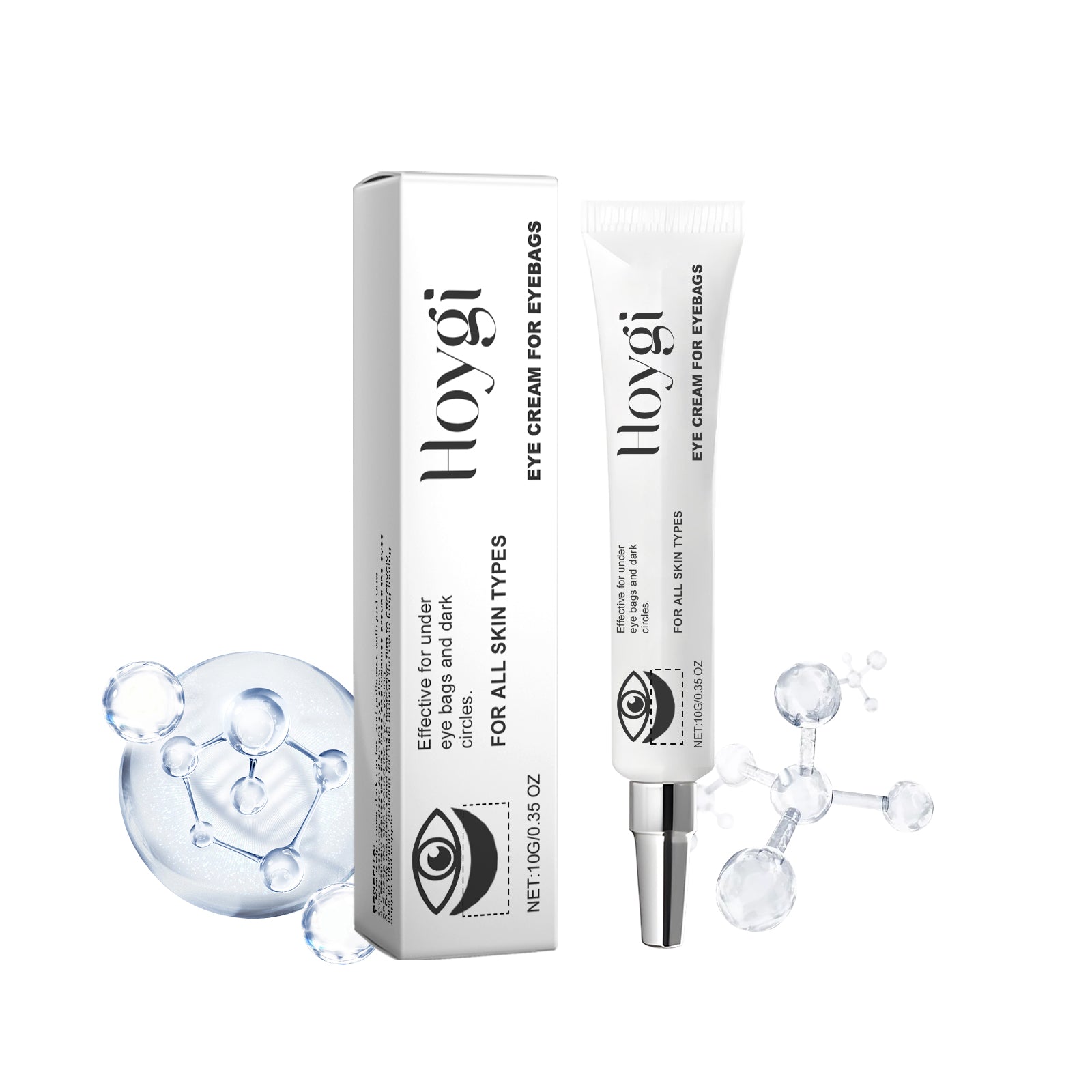 Hoygi Nicotinamide Eye Cream Gently Nourifies And Moisturizes Elastic Eye Skin Daily Care Hydrating Eye Cream