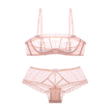 Lace bra set