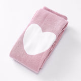 Spring And Autumn New Cotton Five-pointed Star Children Pantyhose Cute Tertiary Color Love Girl Leggings