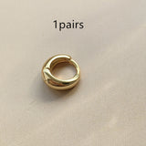 Women's Retro Minimalist Design Water Drop Earrings
