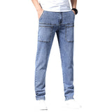 Men's Jeans Multi-pocket Casual Trousers
