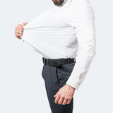 Korean Slim-fit Solid Color Shirt Men's Shirt