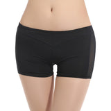 Mesh hollow buttocks control ladies panties