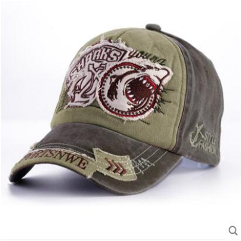 Casual all-match fashionable denim cap