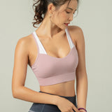 Shockproof sports underwear ladies back