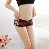 Ladies Low Waist Fashion Lace Banding Panties