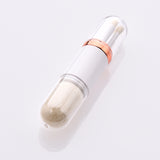 Retractable double head makeup brush