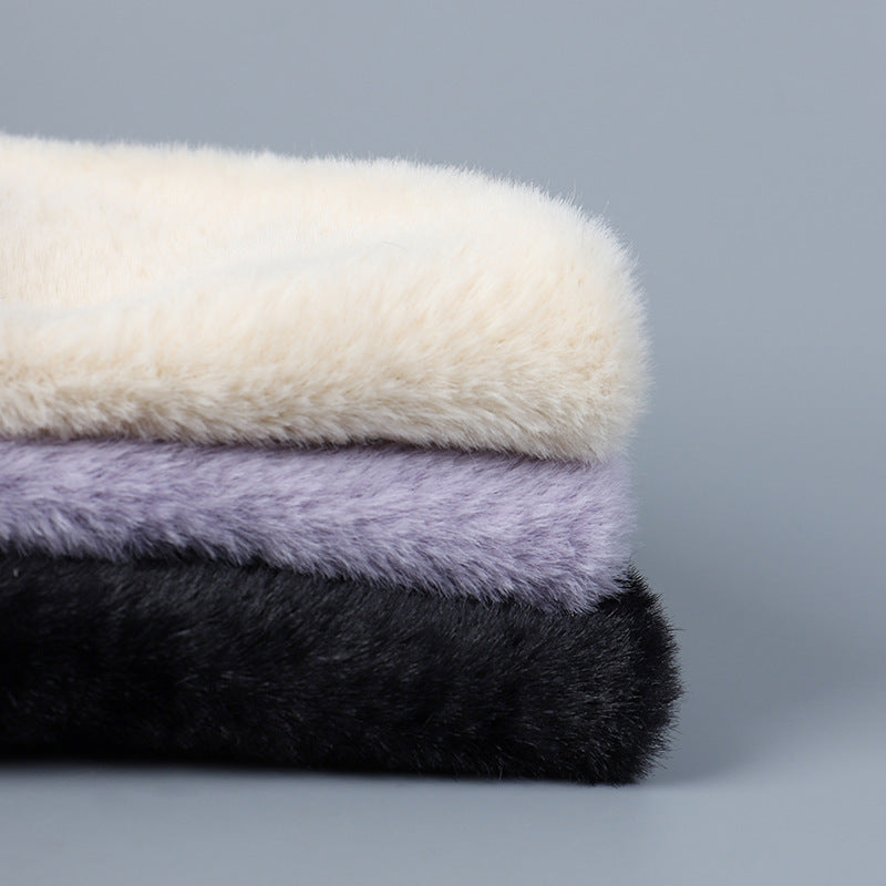 Imitation Mink Bucket Hat Women's Winter Warm And Small Face