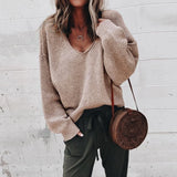 Loose knit sweater