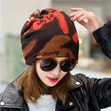 Hat Women's Autumn and Winter Fashion Multifunctional Hood