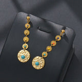 European And American Personality Affordable Luxury Fengcai Oil Ear Rings