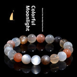 Natural Colorful Moonlight Bracelet Duobao