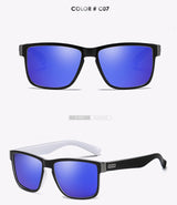 DUBERY Brand Design Polarized Sunglasses Men Driver Tints Male Vintage Sun Glasses For Men Spool Mirror Summer UV400 Oculos