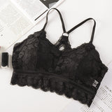 Ladies' lace-free back bra